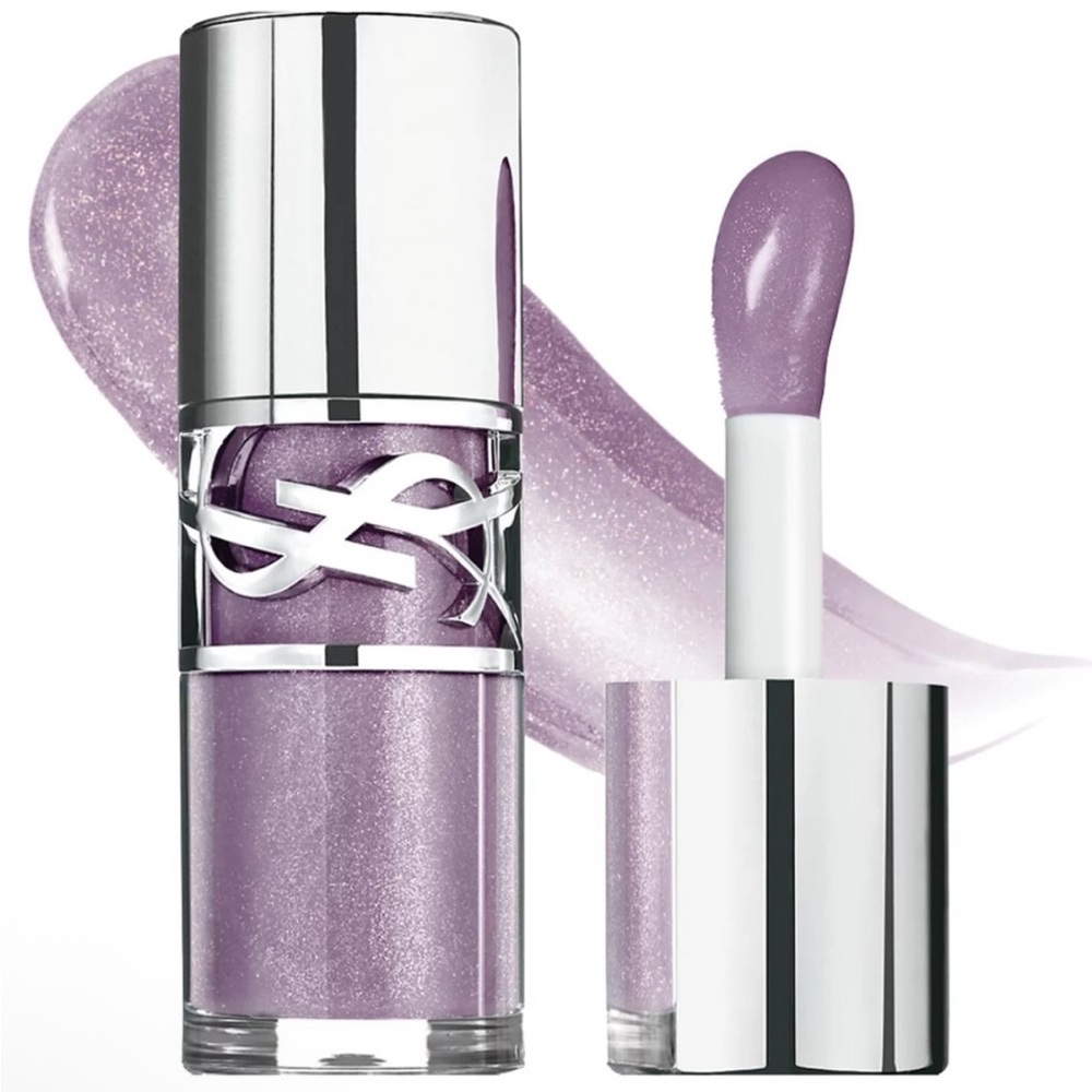 Ysl Loveshine Lip Gloss Plumping Oil -01 Thunder Struck